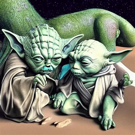 a civilization of members of Yoda's species | Stable Diffusion | OpenArt