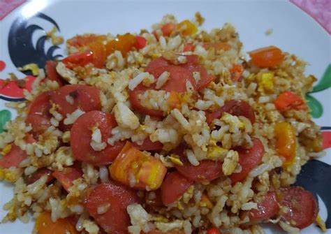 Resep Nasi Goreng Sosis oleh Nur Aini Shinta Dewi - Cookpad