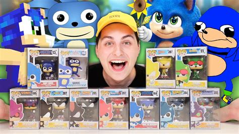 *WE GOT SANIC* Unboxing 10+ Custom Sonic Funko Pops! - YouTube