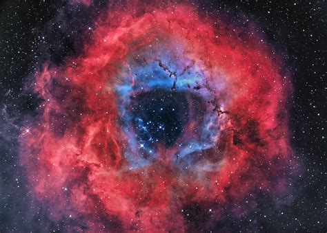 The Rosette Nebula (NGC 2237-9) - Astronomy Magazine - Interactive Star Charts, Planets, Meteors ...