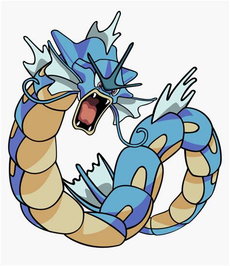 Gyarados - Pokemon Gyarados Png, Transparent Png - kindpng