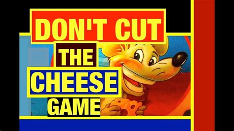 Don't Cut the Cheese Game Toy Review by Mike Mozart on TheToyChannel - YouTube