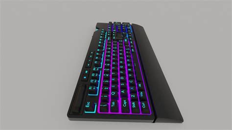 ASUS ROG RGB Gaming Keyboard Gaming Setups 3D model | CGTrader