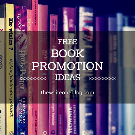 Free Book Promotion Ideas - Learn Ways To Garner Free Book Promotion!