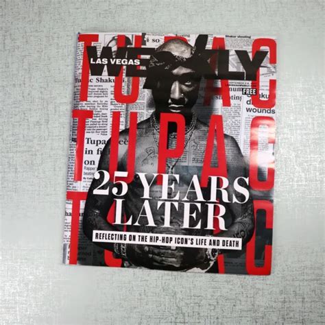 LAS VEGAS WEEKLY Magazine Tupac Shakur 2Pac 25 Years Later Rap Hip-Hop Icon RARE $9.99 - PicClick