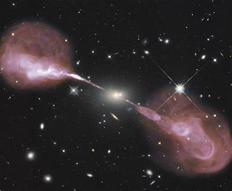 Image Release: A Radio-Optical View of the Galaxy Hercules A - National Radio Astronomy Observatory