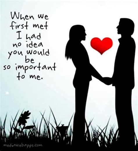 When We First Met Quotes. QuotesGram