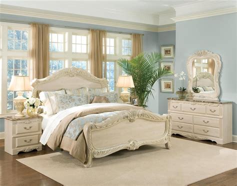 Rococo Bedroom Set | Cream bedroom furniture, Bedroom interior, Luxurious bedrooms