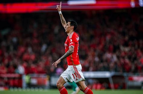 Ángel Di María scores and reaches 10 goals for Benfica in 4-1 win vs ...