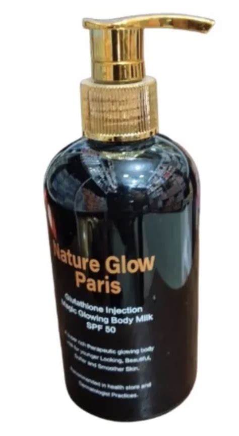 Nature Glow Gold Paris Glutathione Super Fast Whitening Premium Lotion ...