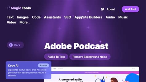 Adobe Podcast