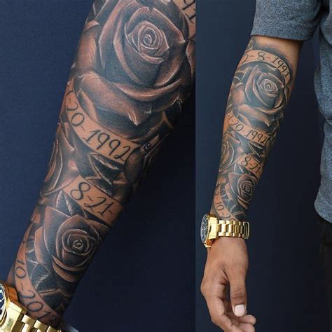 Black Forearm Tattoos