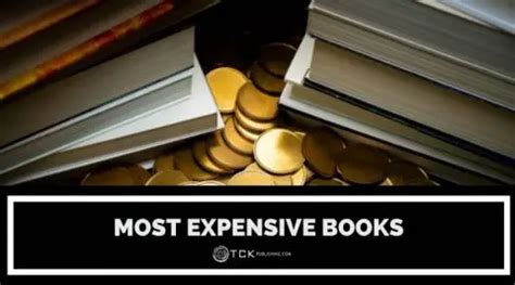 10 Most Expensive Books Ever Sold - TCK Publishing