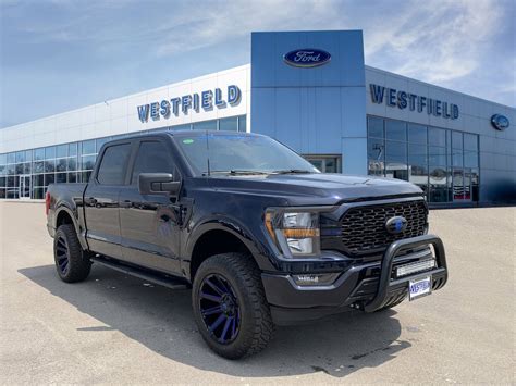 New 2023 Antimatter Blue Metallic Ford F-150 For Sale at Westfield Ford ...