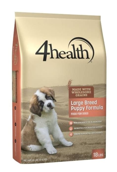 4health 9906 Wholesome Grains Large Breed Puppy Chicken Formula Dog ...