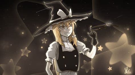 Marisa Wallpaper ~Da Ze : r/touhou