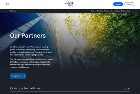 Who are the World Economic Forum Partners? - Get Some Truth