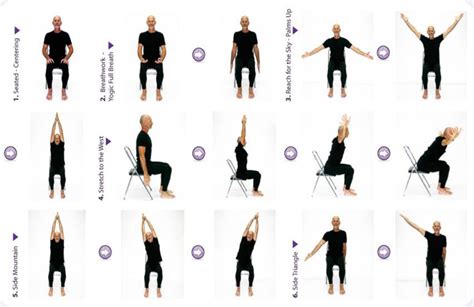 20 Best Printable Chair Yoga Exercises For Seniors