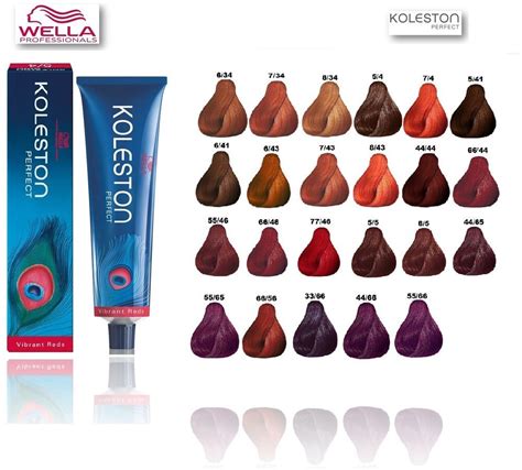 Wella Hair Color Chart | Galhairs