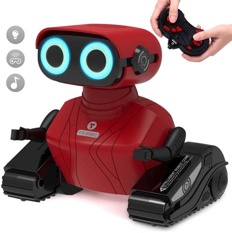 GILOBABY RC Robot Car, Remote Control Robot with Shine Eyes, Dance Moves, Christmas Gift for ...