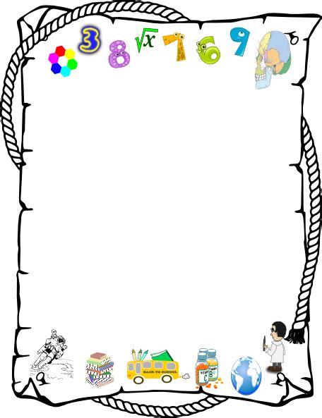 Abc Border Clip Art Free - ClipArt Best