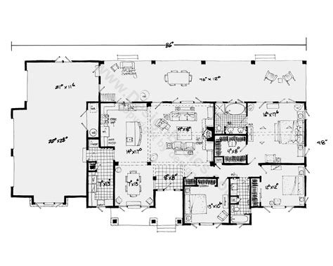 Simple Open Floor Plan House Plans