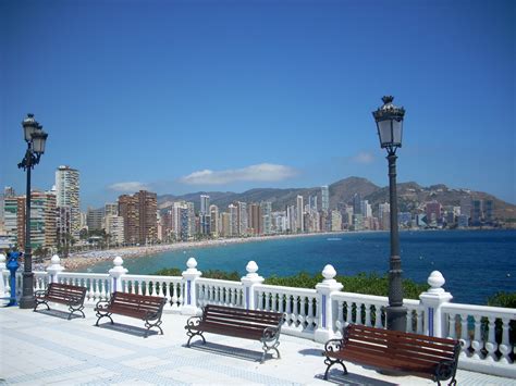 Benidorm skyline in Spain image - Free stock photo - Public Domain ...