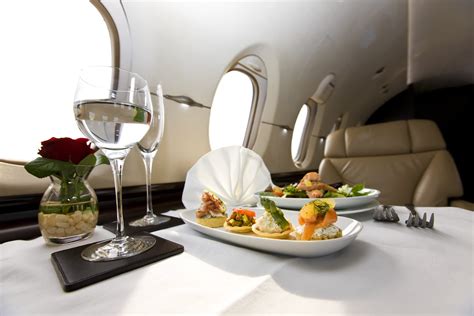 The New Food Fight? Private Jets Are Racing To Serve Cuisine Made By ...