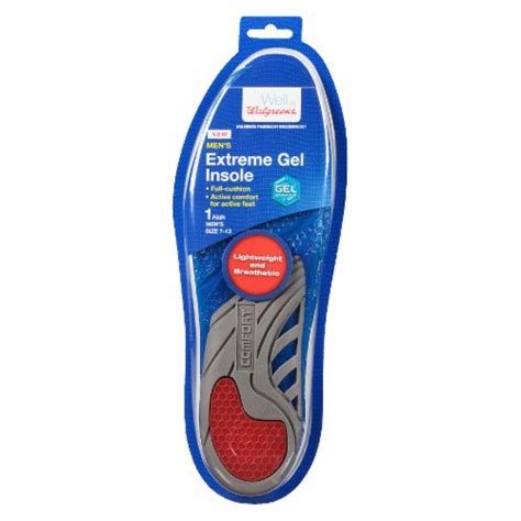 Walgreens Men's Extreme Gel Insole 1 Pair, 7-13 - Ralphs