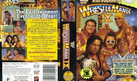 The Wrestling Reviewer: WWF Wrestlemania IX - April 1993