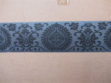 Free download DAMASK BLACK WALLPAPER BORDER SELF ADHESIVE BEDROOM HALLWAY LOUNGE [4000x3000] for ...