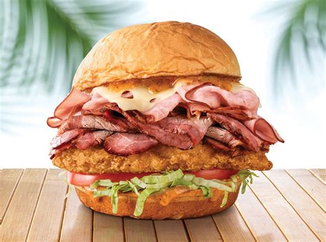 Arby's Unleashes Massive King's Hawaiian Sandwich Lineup