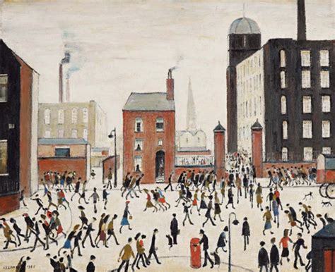 Why China sees itself in Lowry's paintings of industrial Britain - BBC News