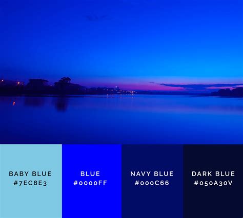 99 Shades of Blue Color with Names, HEX, RGB, & CMYK (2023) • Colors Explained