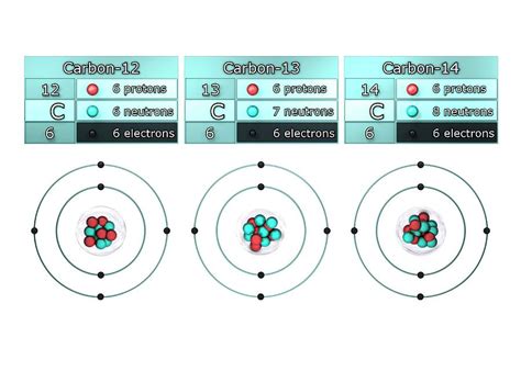 Isotopes Of Carbon #1 by Science Photo Library