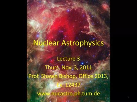 PPT - Nuclear Astrophysics PowerPoint Presentation, free download - ID ...