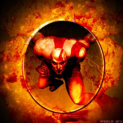 Kratos fire Orb by XxAnGeLoxX on DeviantArt