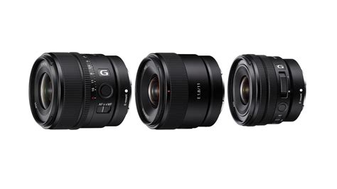 Sony Rilis 3 Lensa E-Mount APS-C Wide-Angle Terbaru - tabloidpulsa.id