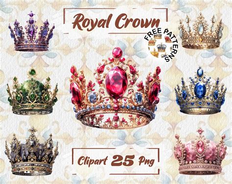 Watercolor Royal Crown Queens's Crown PNG Watercolor Crown King's Crown PNG Crown PNG Free ...