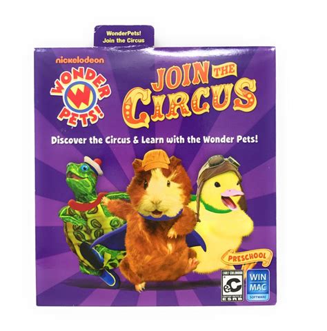 Nickelodeon Wonder Pets Join The Circus Computer Game | Nozlen Toys