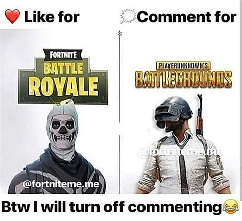 Fortnite VS PUBG : r/ComedyCemetery