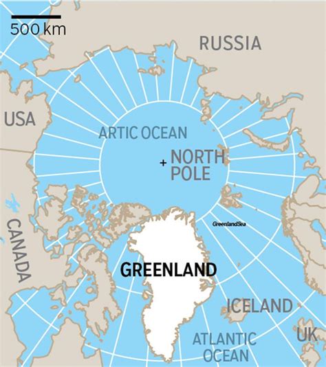 Between North And Greenland Seas Covers Iceland