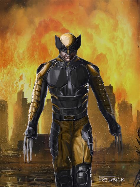 Wolverine Costume Concept Art