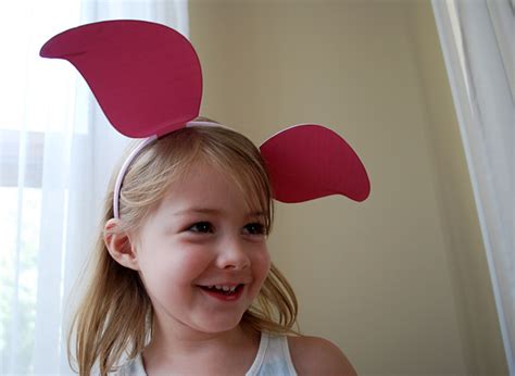 DIY Winnie The Pooh Ears, Piglet Ears, Tigger Ears - Merriment Design