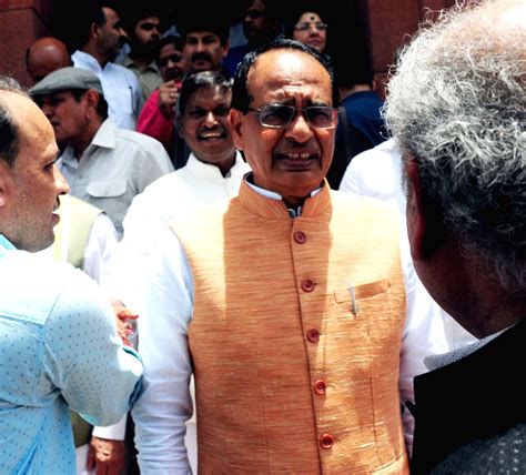 Madhya Pradesh CM Shivraj Singh Chouhan at Parliament