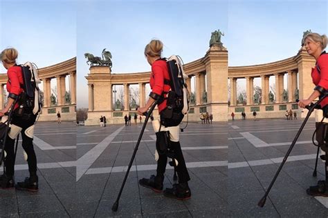 Paralyzed woman walks again with 3D-printed robotic exoskeleton