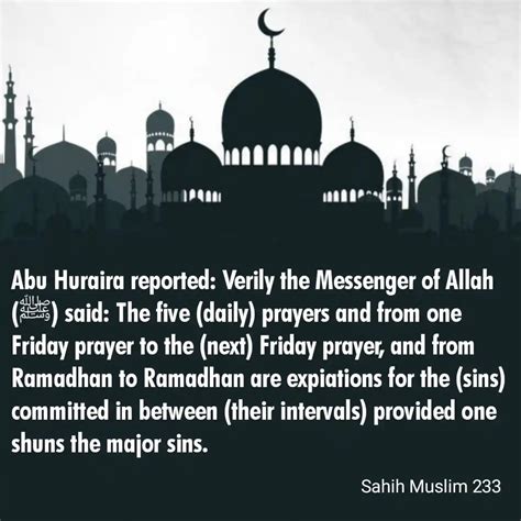 12 Hadith Jummah In English And Arabic Text