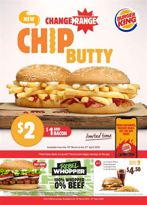 DEAL: Burger King Coupons valid until 27 April 2020 - Latest BK Coupons - frugal feeds nz