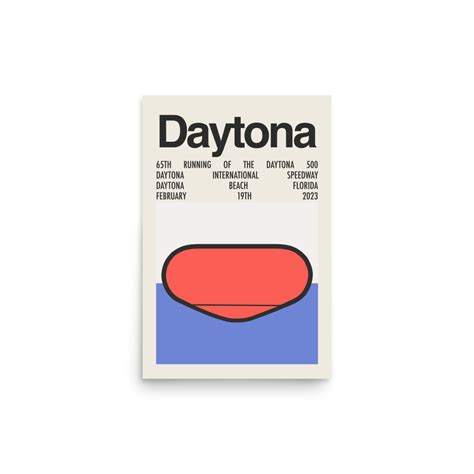 2023 Daytona 500 Print – Modern Racing Prints