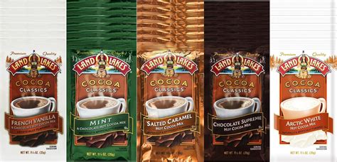 Amazon.com : Land O' Lakes Hot Cocoa Mix, Variety Pack, 30 Packets ...